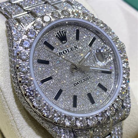 bust down rolex fake|rolex bust down vvs diamonds.